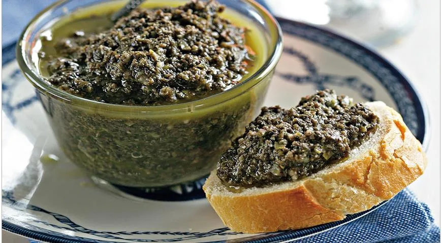 Тапенада, пошаговый рецепт с фото