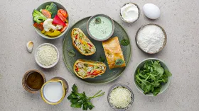 Рецепты с молочной продукцией, сыром творожным и хлебом