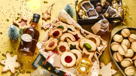 Печенье с сладостями