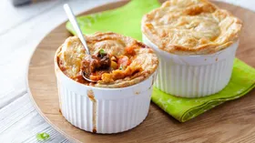 Рецепты с овощами, беконом и алкоголем