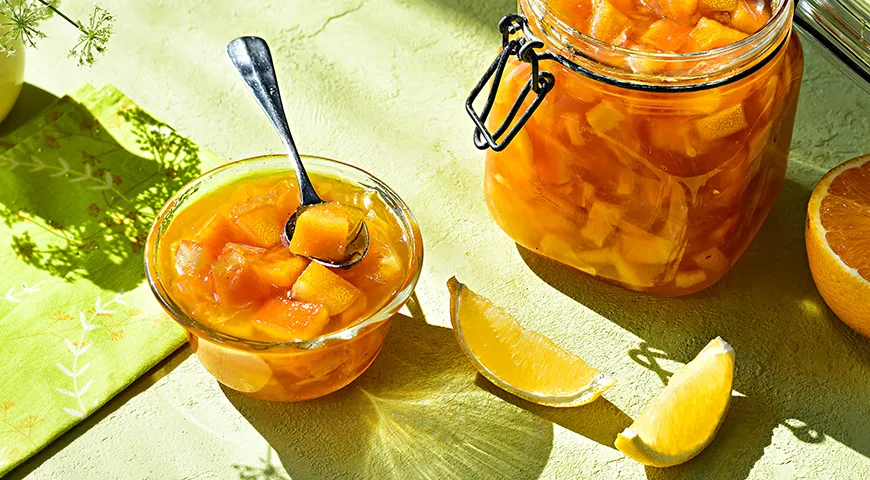 Варенье из апельсинов с кожурой, пошаговый рецепт на ккал, фото, ингредиенты - Светлана А.