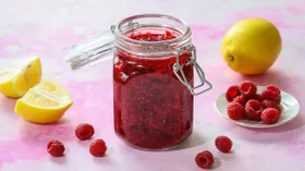 Малиновое варенье с лимоном