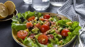 Рецепты с фруктами, салатом и базиликом