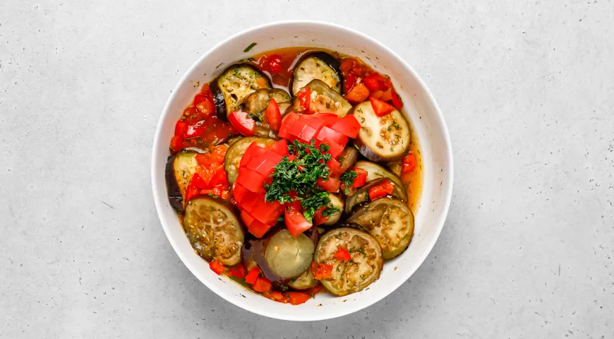 баклажаны в микроволновке