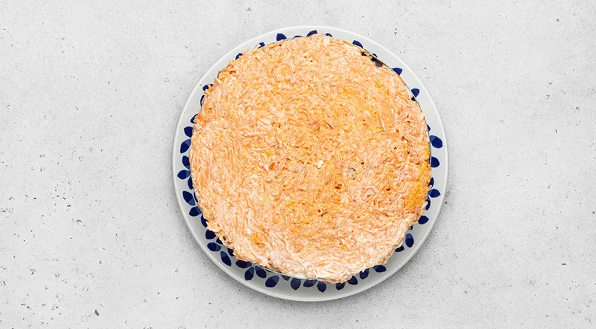 Салат Генеральский с грибами