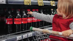 В магазинах появилась настоящая кока-кола. Но это не точно.
