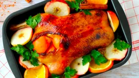 Утка с апельсинами