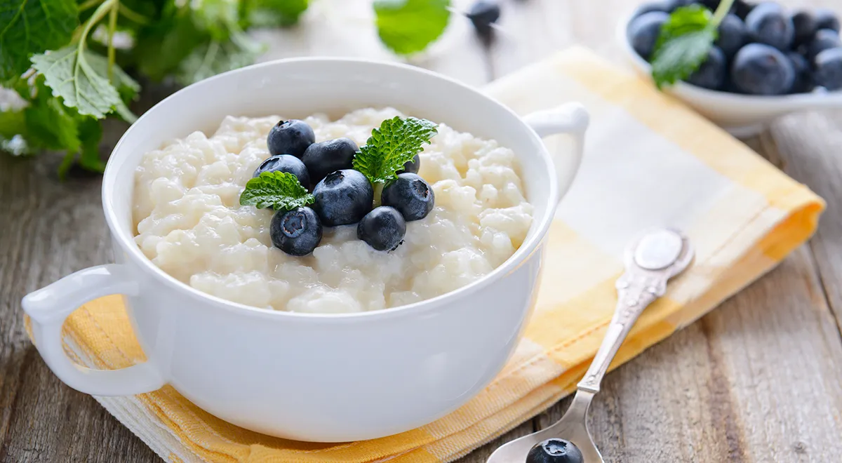 Молочная рисовая каша в мультиварке