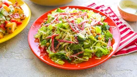 Рецепты с салатом и нутом