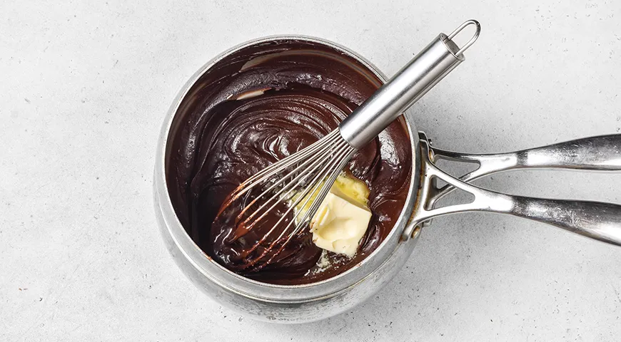 Глазурь из какао и сметаны