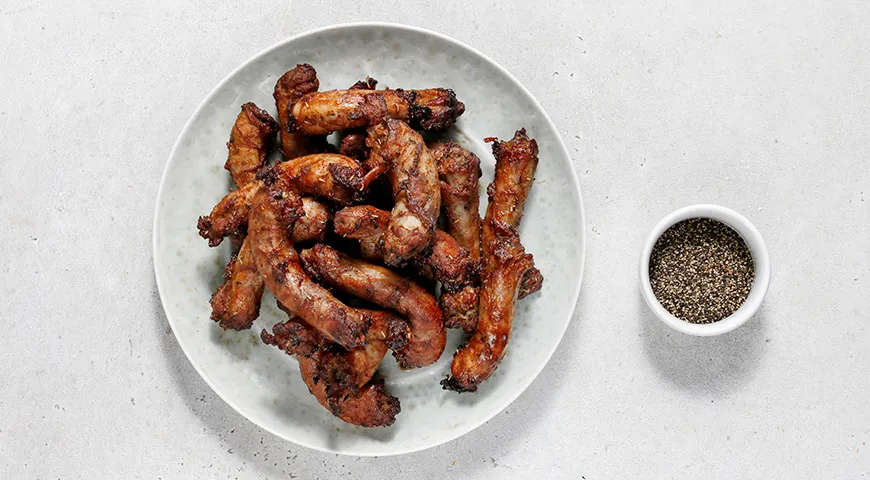 Куриные шейки в духовке