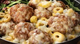 Фрикадельки с оливками