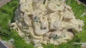 Рецепты с овощами, шампиньонами и плавлеными сырами