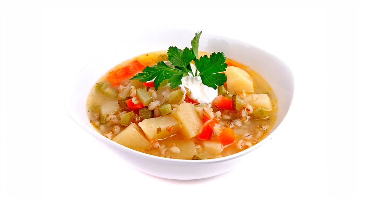 Рассольник постный