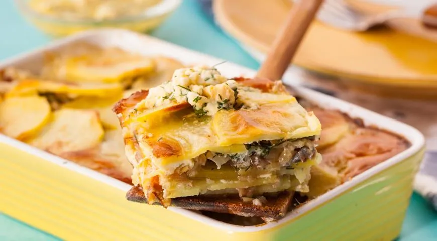 Рецепт сельди, запеченной с картофелем