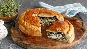 Рецепты с яйцом куриным, сливочным маслом и тестом