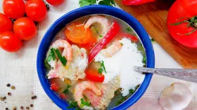 Рецепты со сливками, морепродуктами и вином белым