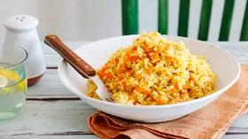 Рис с карри и овощами