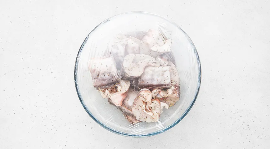 жареная рыба конгрио