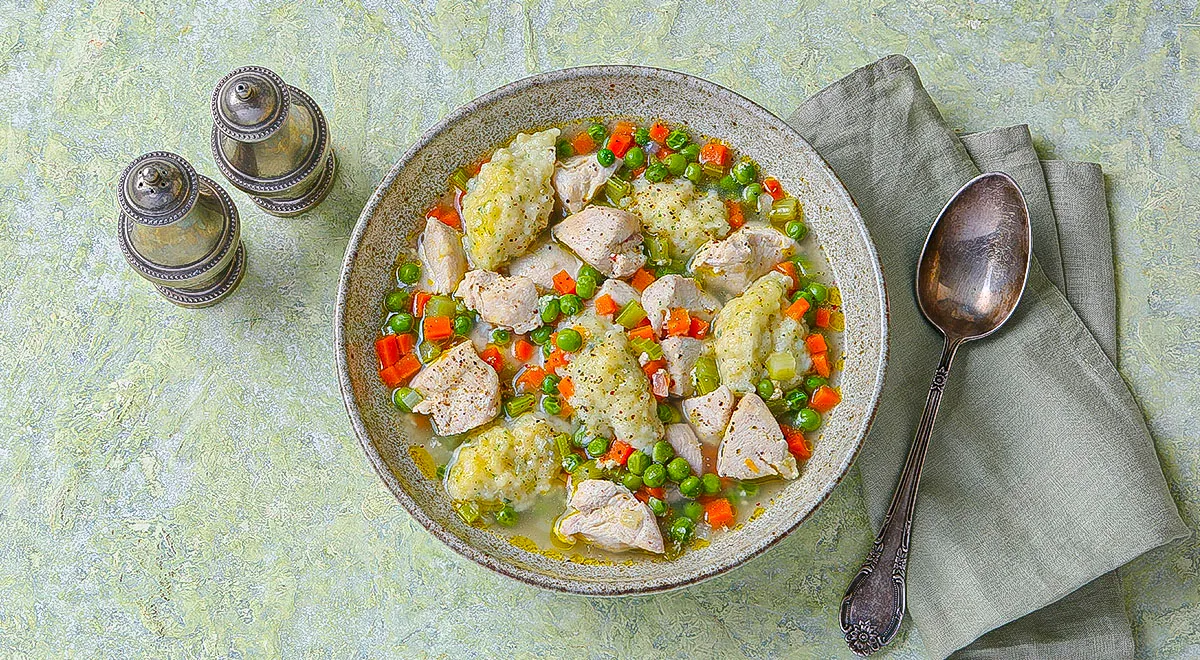 Рагу с клецками