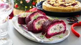 Блюда в духовке с сельдью