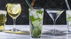 Коктейли алкогольные с мятой