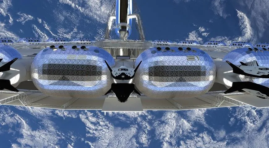 Как будет выглядеть первый космический ресторан, который откроется в 2027 году