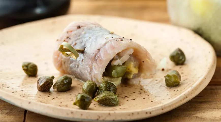 Рецепт рольмопсов из сельди в собственном соку