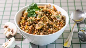 Рецепты с морковью и шампиньонами