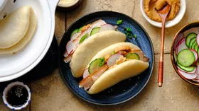 Булочки с овощами