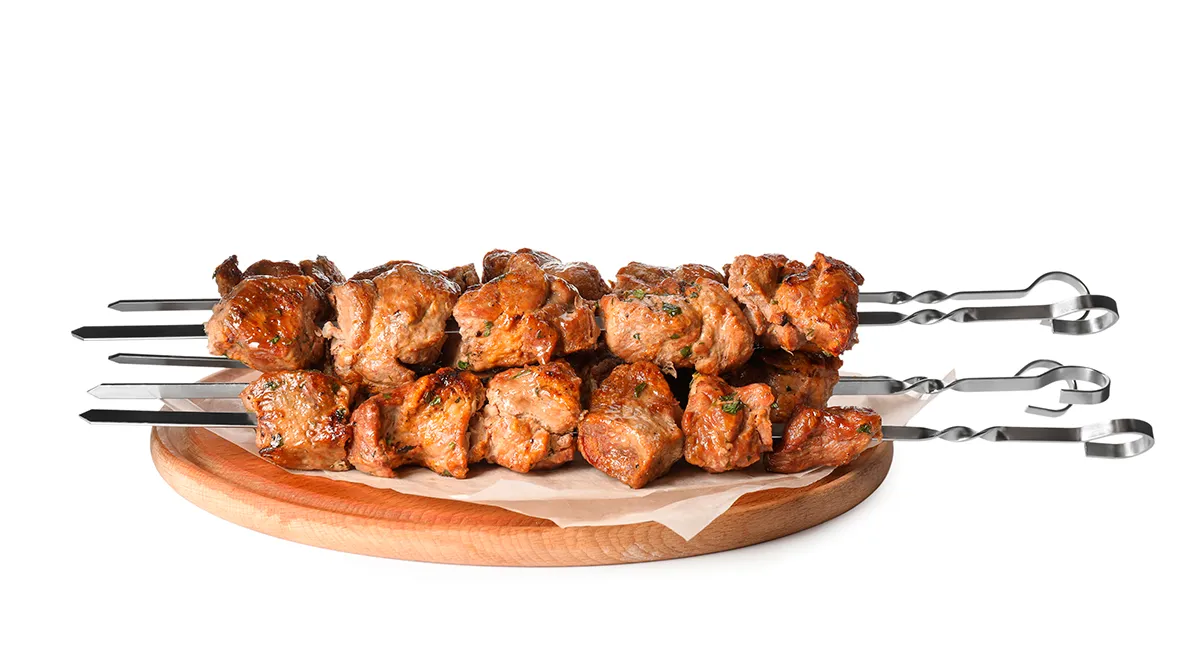 Шашлык из свиной шеи