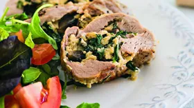 Рецепты с мясом, хлебом и шампиньонами