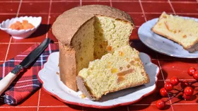 Панеттоне на закваске левито мадре