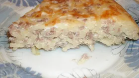 Запеканка из вермишели с фаршем