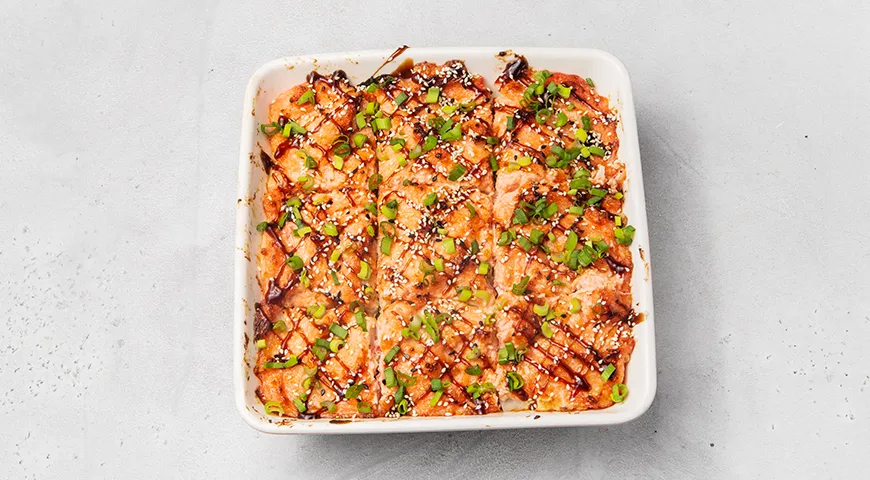 Ленивые запеченные роллы