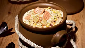 Рецепты с овощами, сливками и лососем