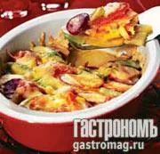 Запеканка овощная с сыром