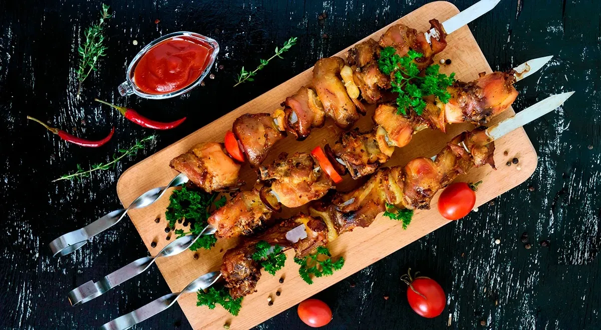 Шашлык из кролика