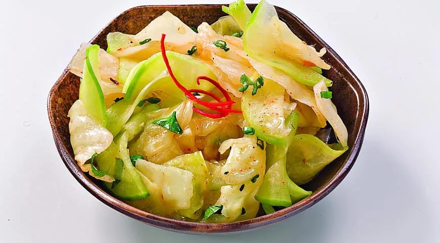 Рецепт кимчи из молодой капусты и редьки