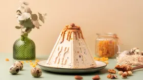 Пасха с шоколадом и орехами