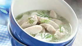 Рецепты с рыбой, соусами и укропом