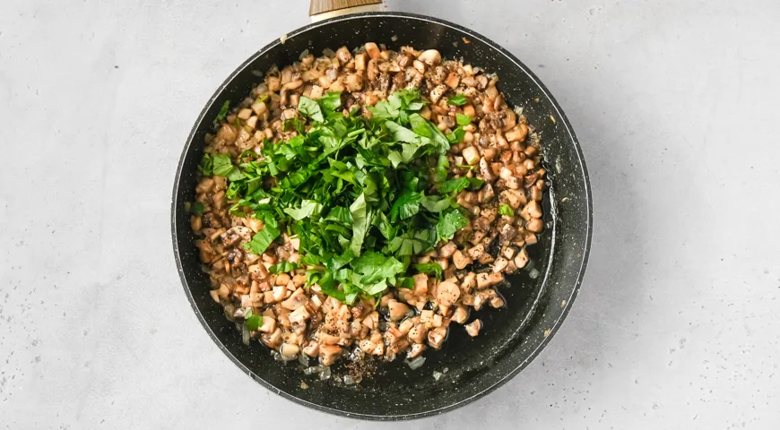 Хинкали с грибами