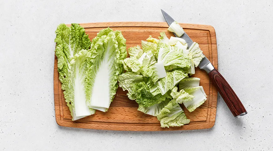 Жареная пекинская капуста