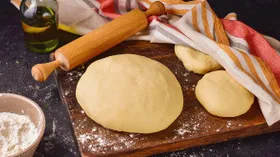 Тесто  с маслом растительным
