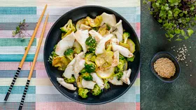 Рецепты с капустой и кальмарами