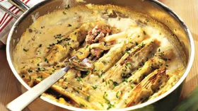 Простые рецепты с мясом и луком пореем