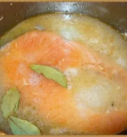 Рыбное филе в томатном желе как в ресторане