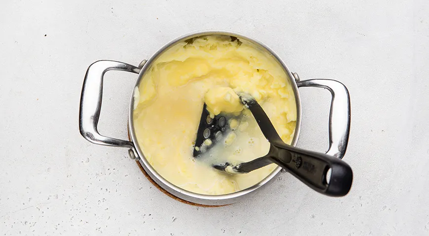 Пюре с добавлением сметаны