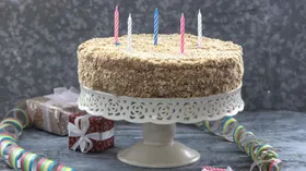 Домашний торт на день рождения