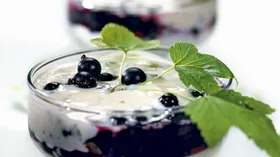 Простые рецепты с молоком и смородиной